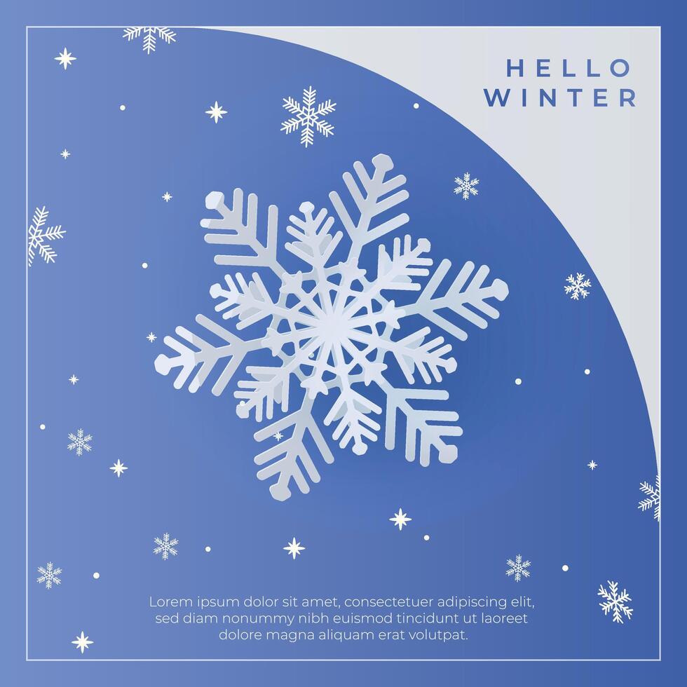 Winter background design. Snow Icons. Snowflakes Icons. Winter Icons. Snow or Snowflake symbol. Snow. Snowflakes vector