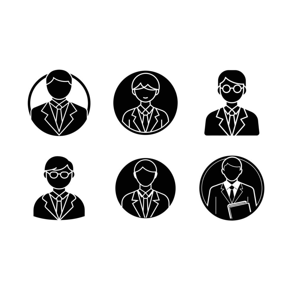 Stylish teacher and line art design for educational projects vector