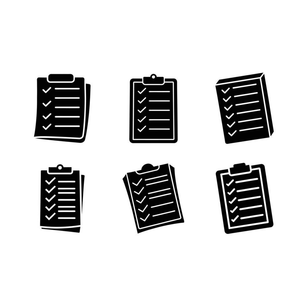 Task List and Line Art Design vector