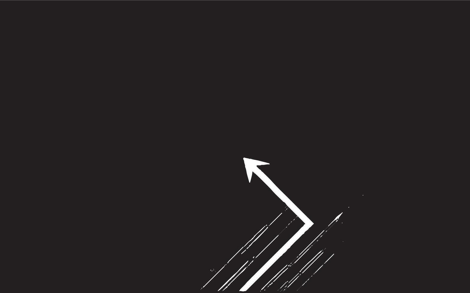 Black technology and gaming background with random arrow vector