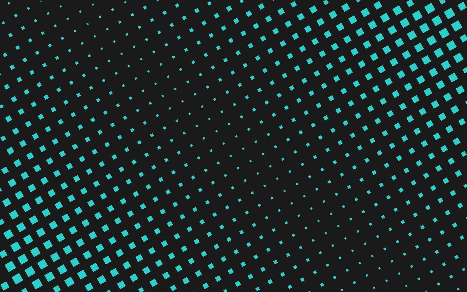 A featuring a halftone pattern of teal dots on a black background, perfect for futuristic designs. vector