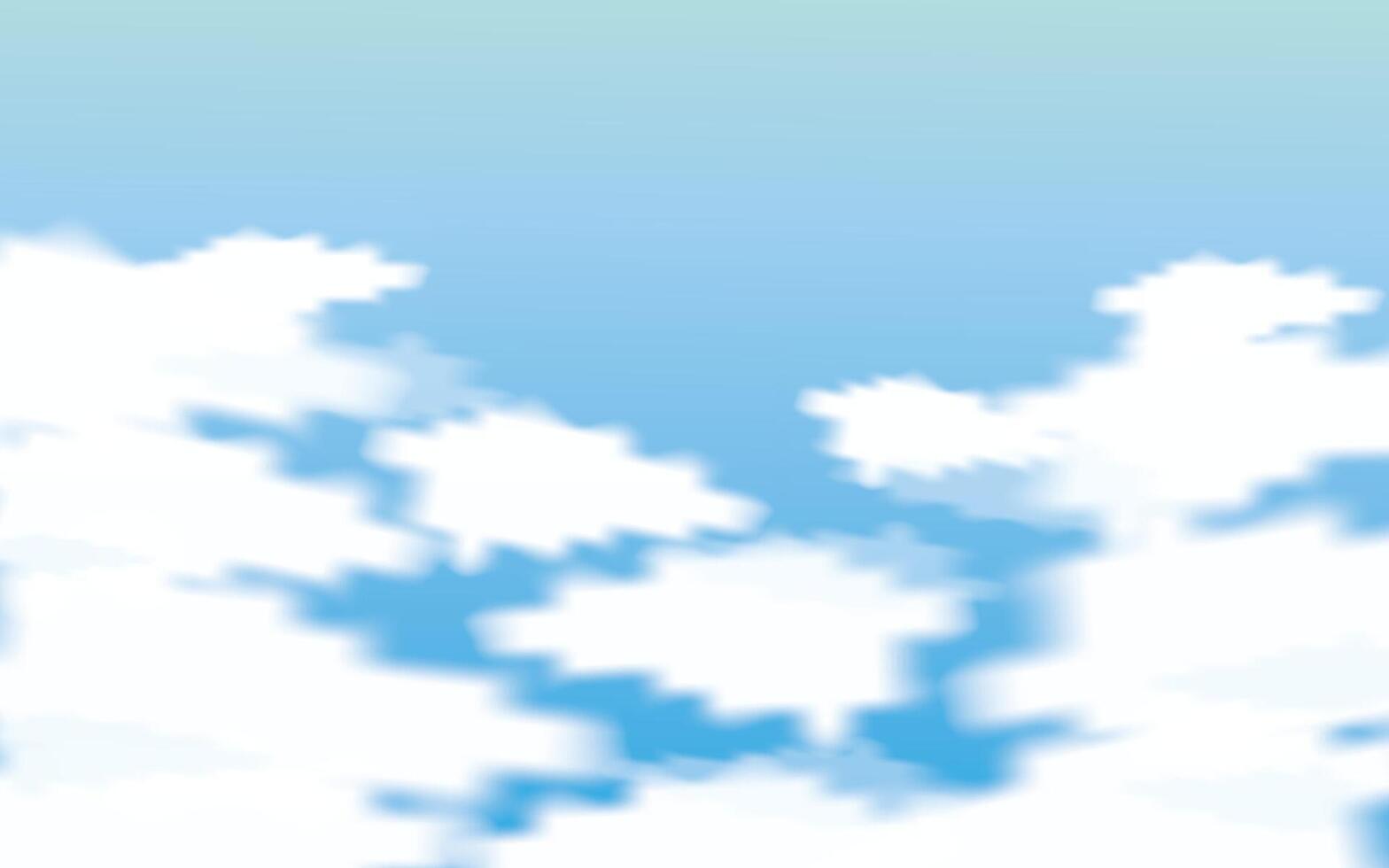Background of clouds in the blue sky. Great for design backgrounds and more vector