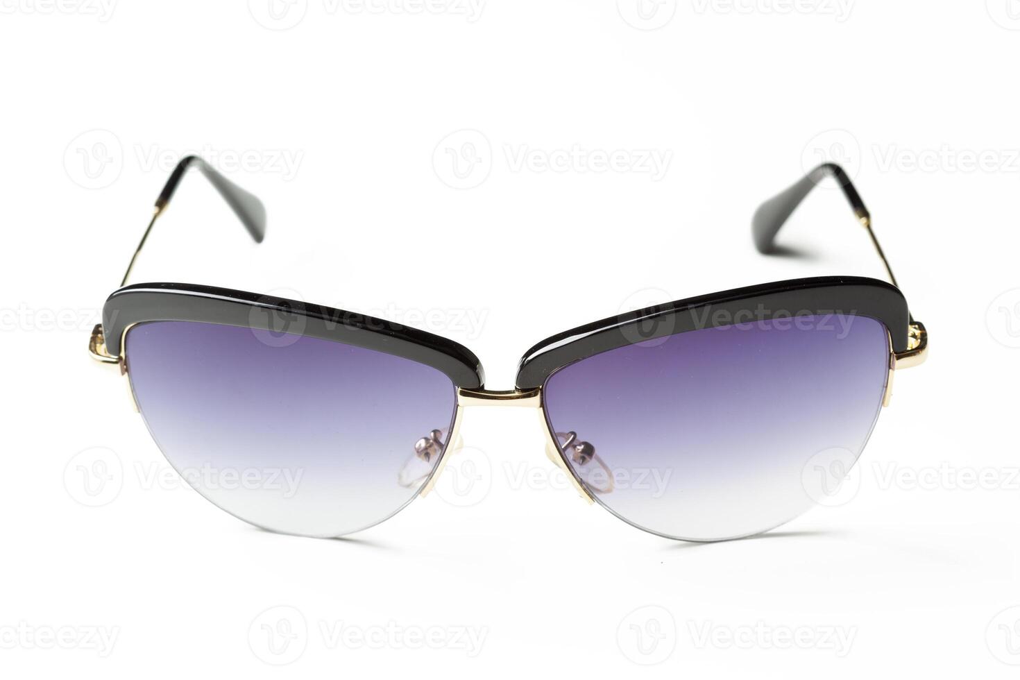 Fashion sunglasses isolated on white photo
