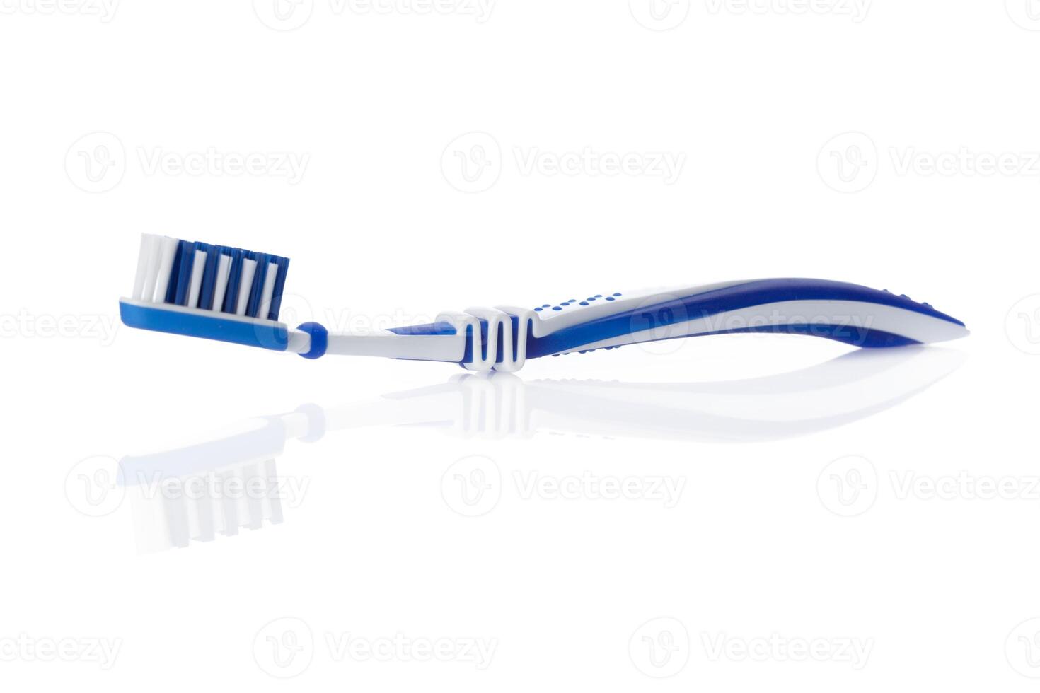 Toothbrush isolated on white photo