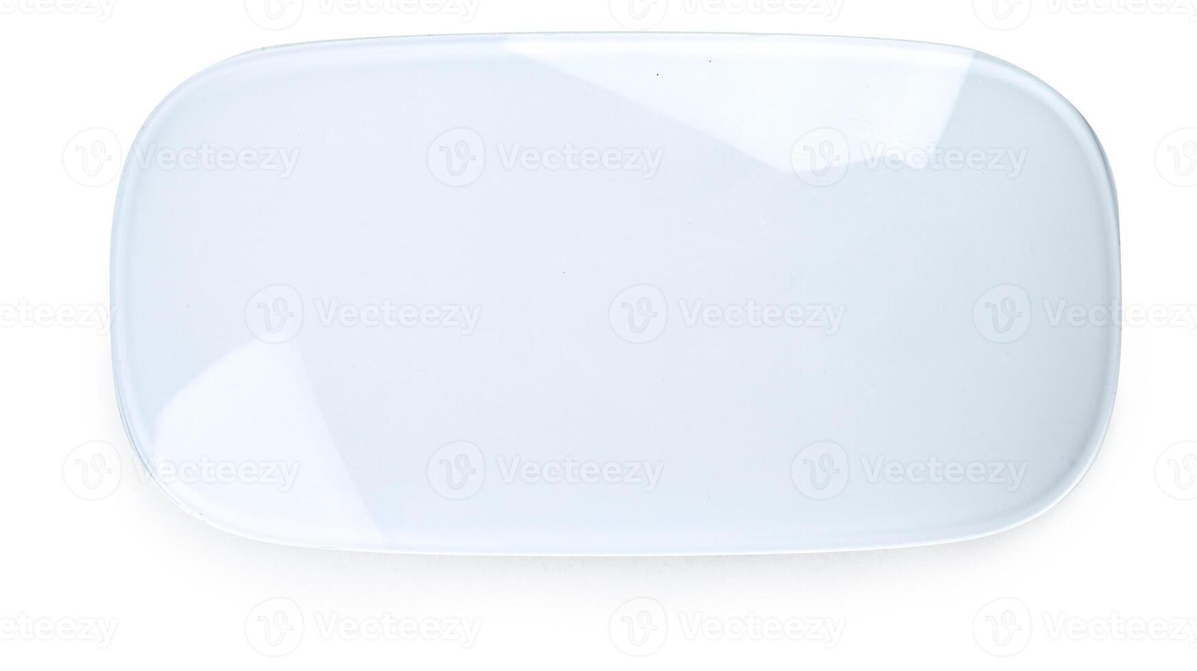 Wireless computer mouse isolated on white background photo