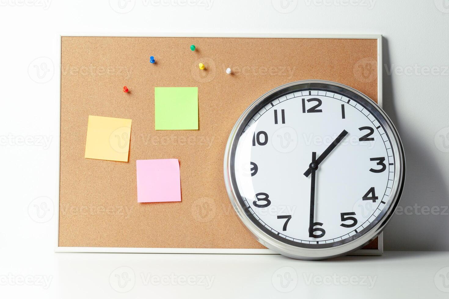 Clock at an office tablee photo