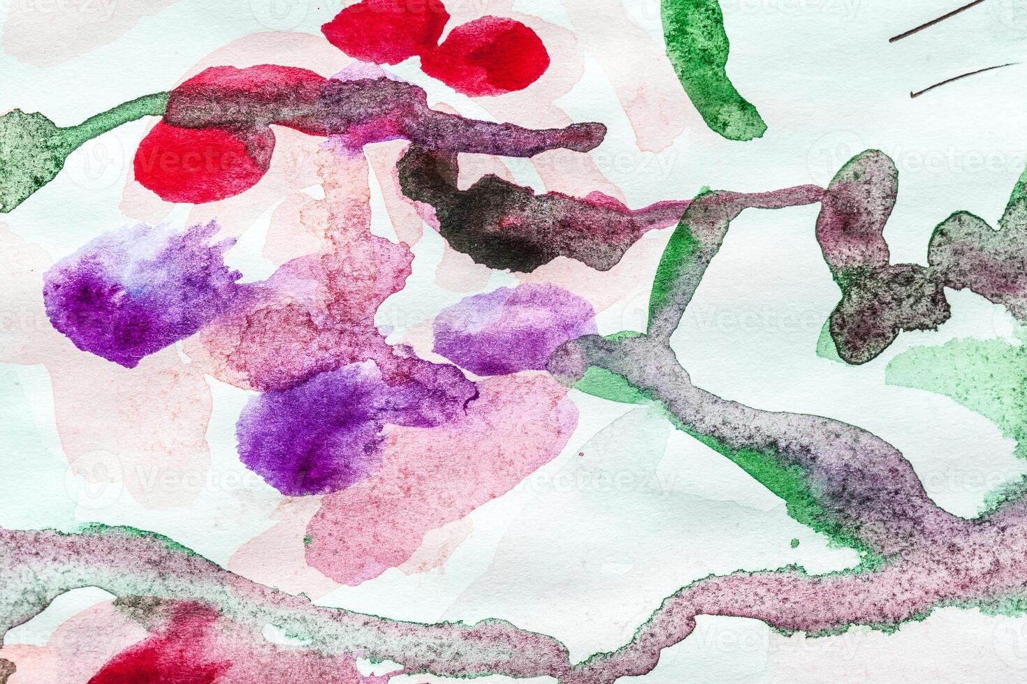 Watercolor background for textures and backgrounds photo