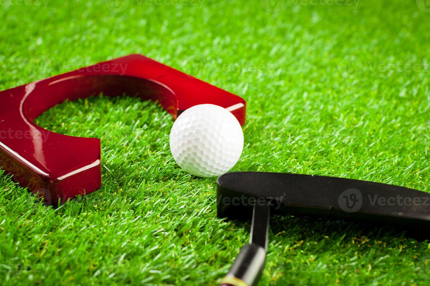 Mini golf equipment photo
