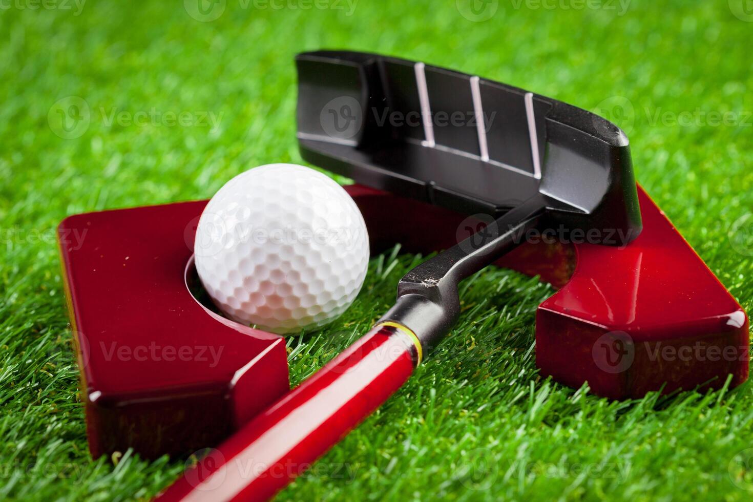 Mini golf equipment photo