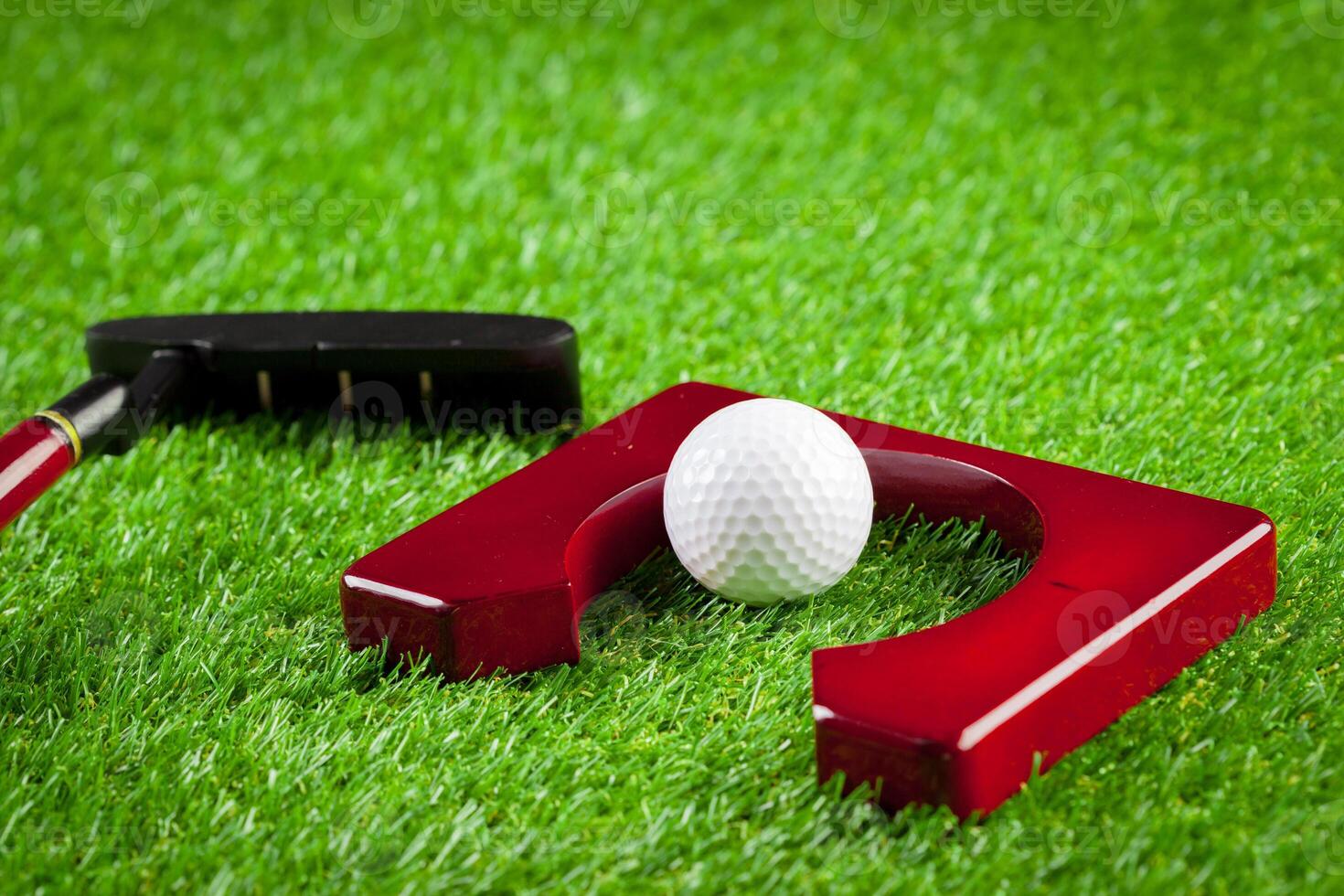 Mini golf equipment photo