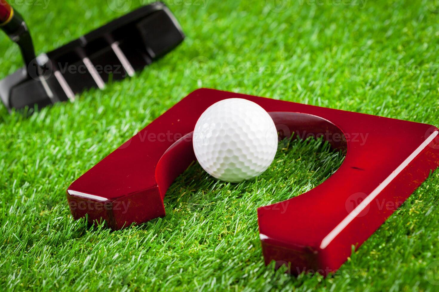 Mini golf equipment photo