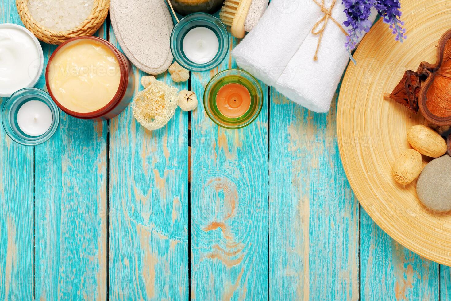 Spa background with a blank space photo