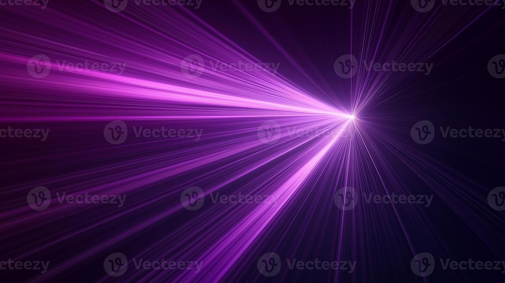 Vibrant purple light beams converging in a cosmic display during a digital art creation session photo