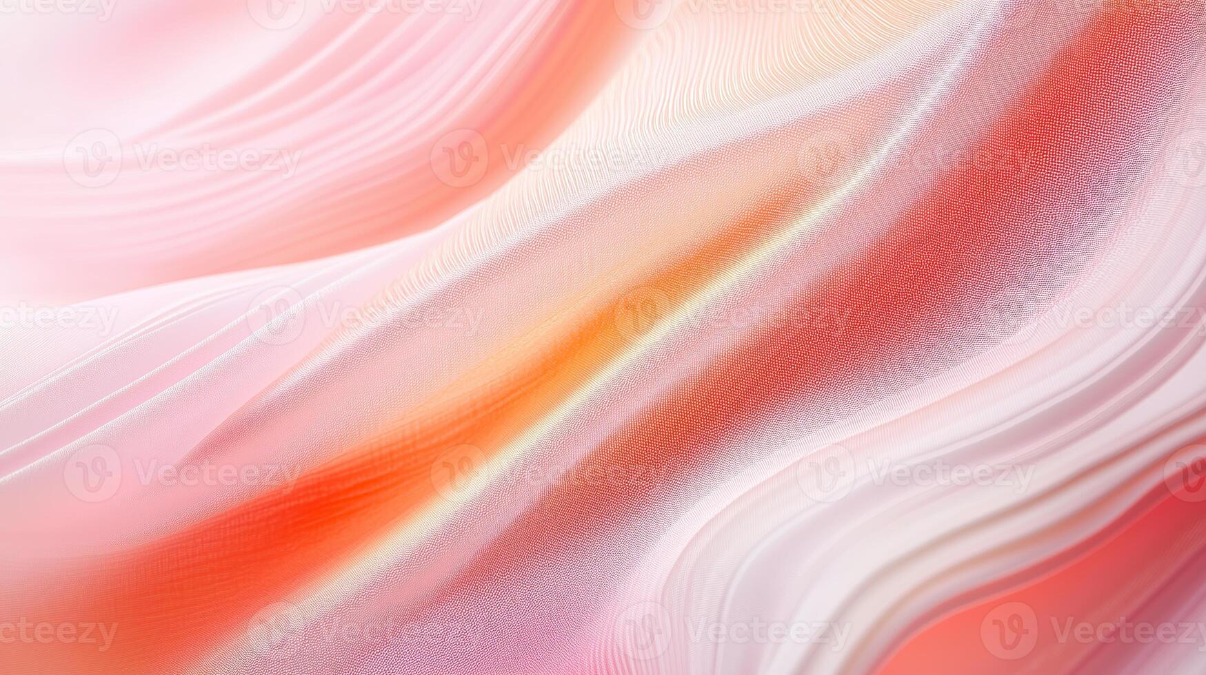 Soft flowing textures in shades of pink and orange create a serene atmosphere perfect for backgrounds and visual aesthetics photo