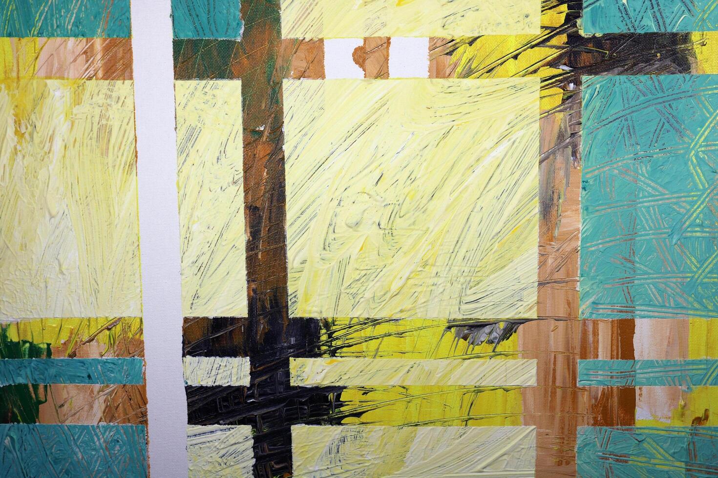 Abstract expressionism Viva Mexico photo