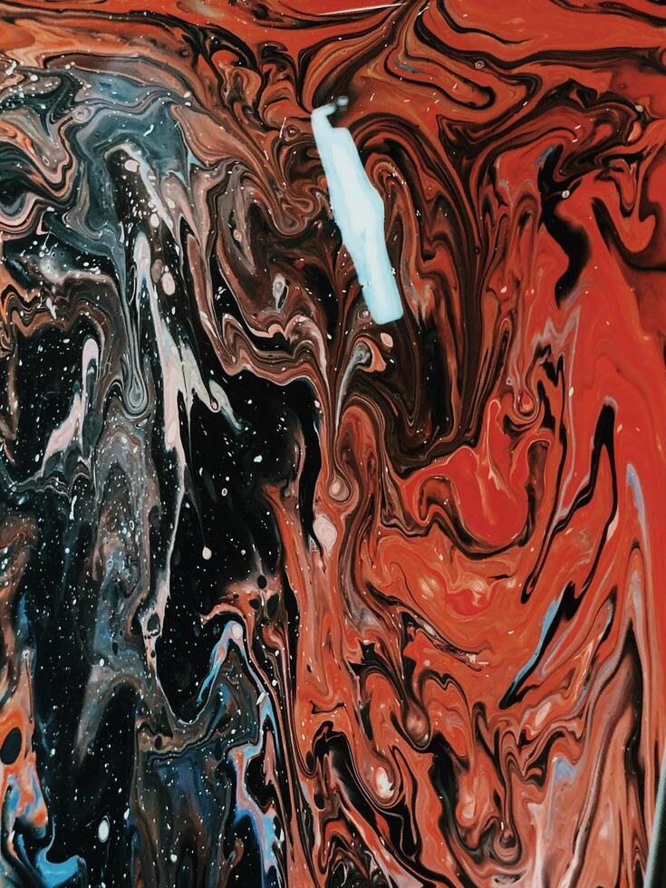 Abstract expressionism Viva Mexico photo