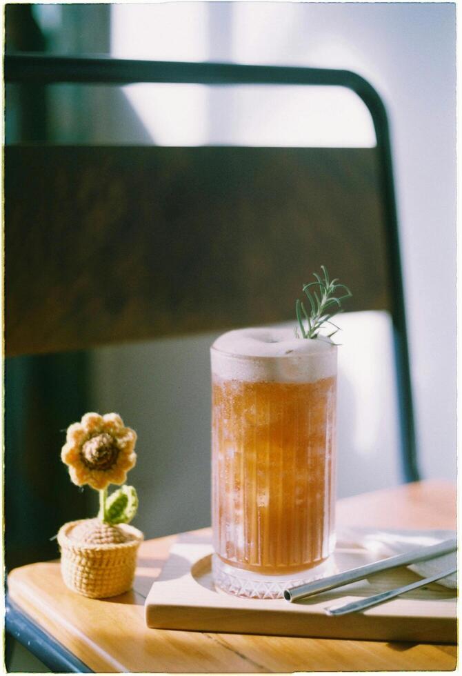 A collection of icy refreshments and frosted bliss, offering crystal cool drinks served on the rocks for the ultimate refreshing experience photo