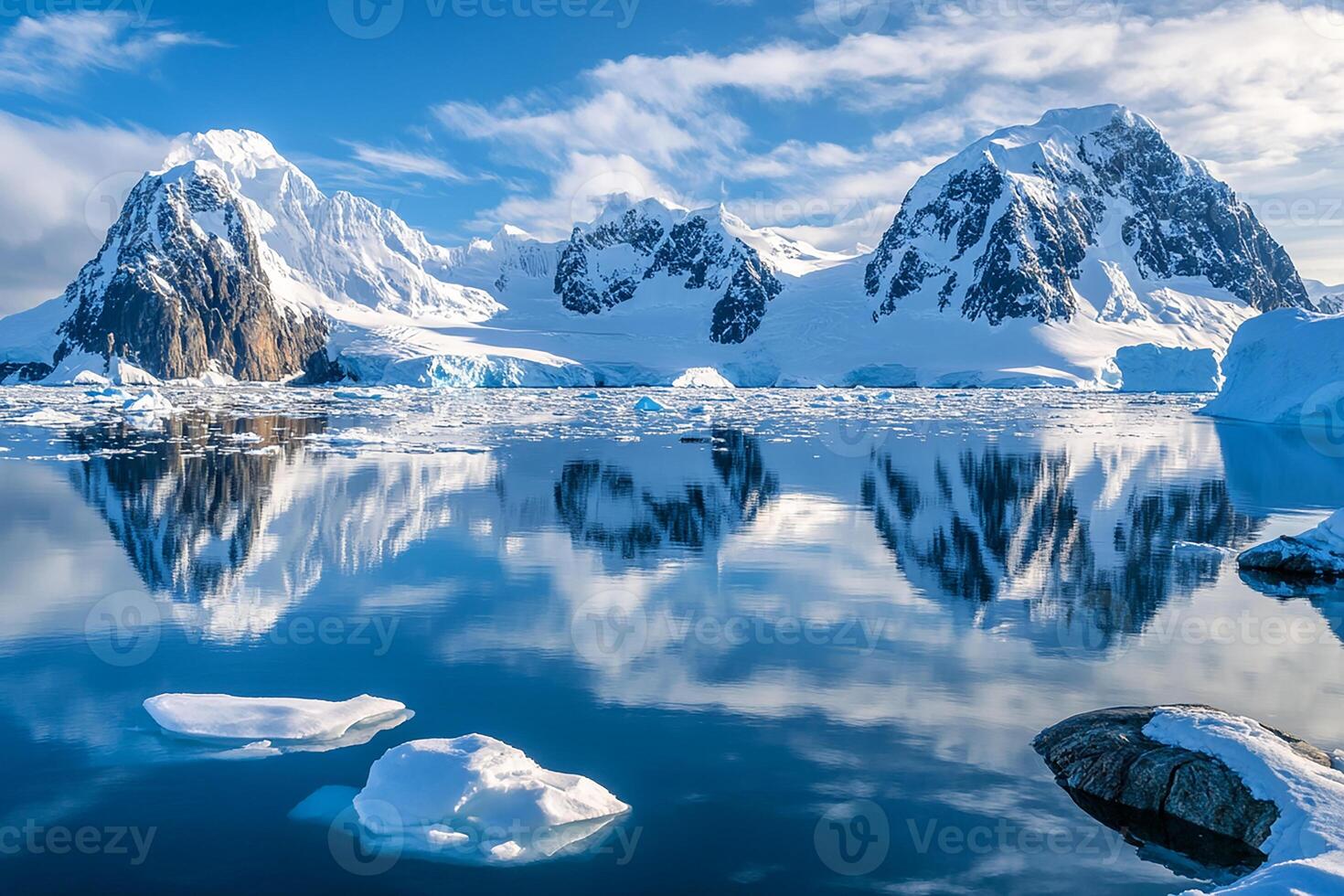 Lemaire Channel Antarctica is the most beautiful tourist place beautiful background photo