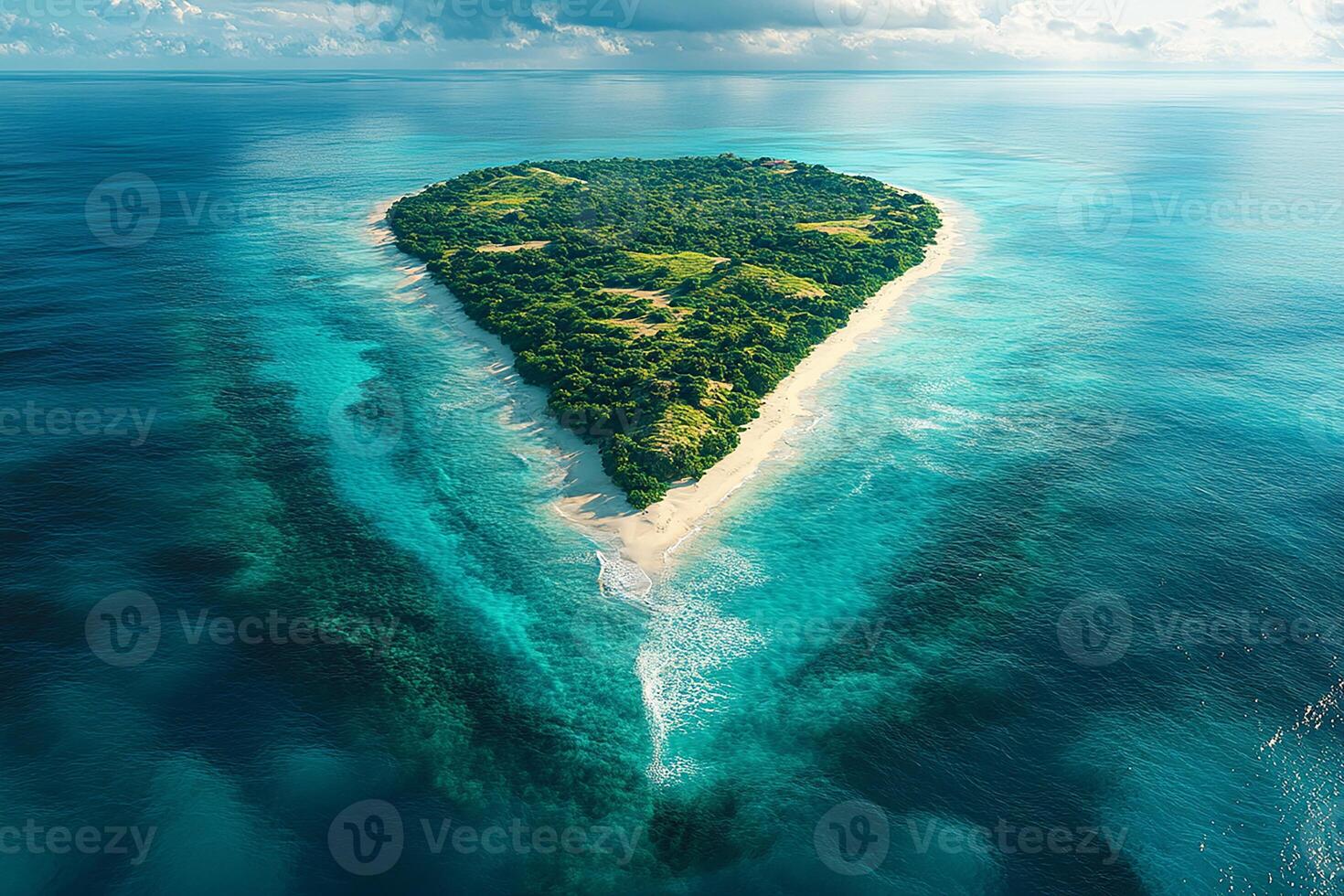 Bazaruto Archipelago Mozambique top view photo