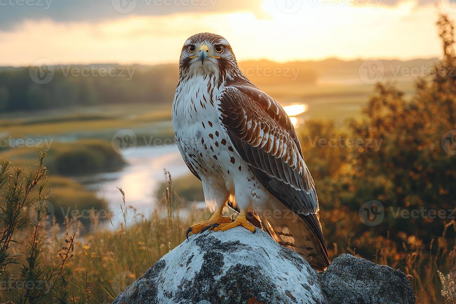 A hawk in nature photo