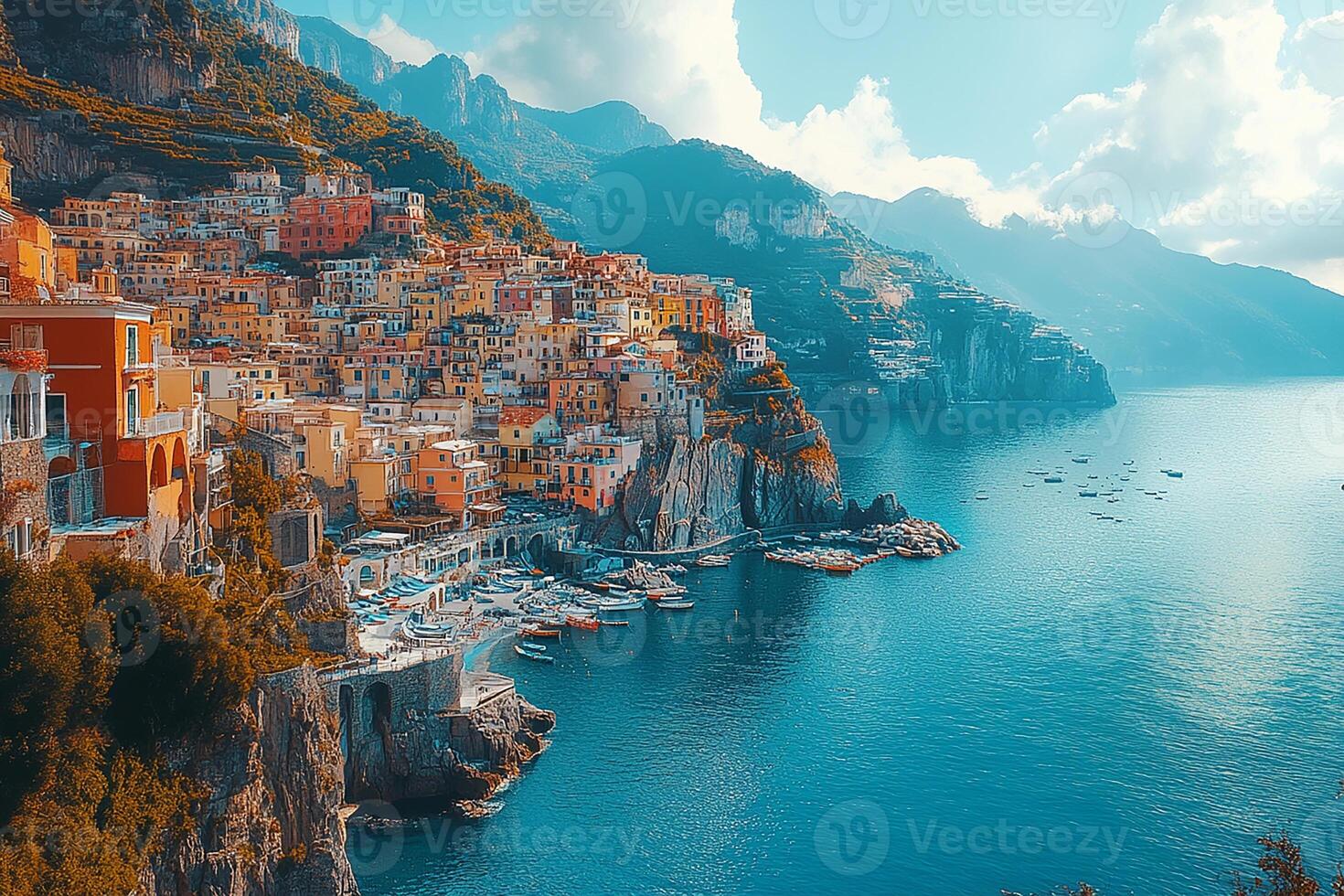 Amalfi Coast Italybeautiful tourist place photo