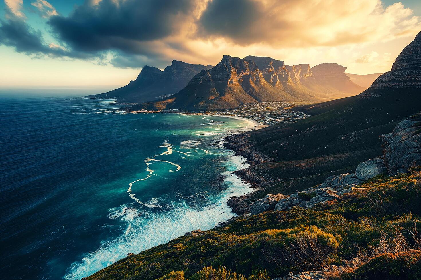 Cape of Good Hope South Africa is the beautiful tourist place photo