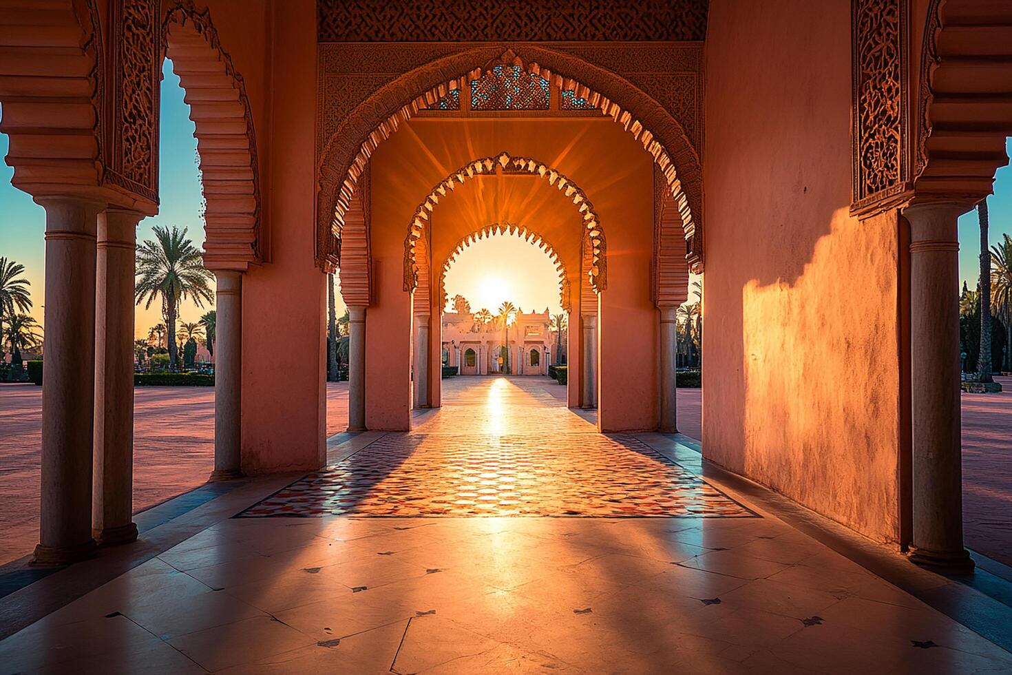 Marrakech Morocco is beautiful tourist place beautiful background photo