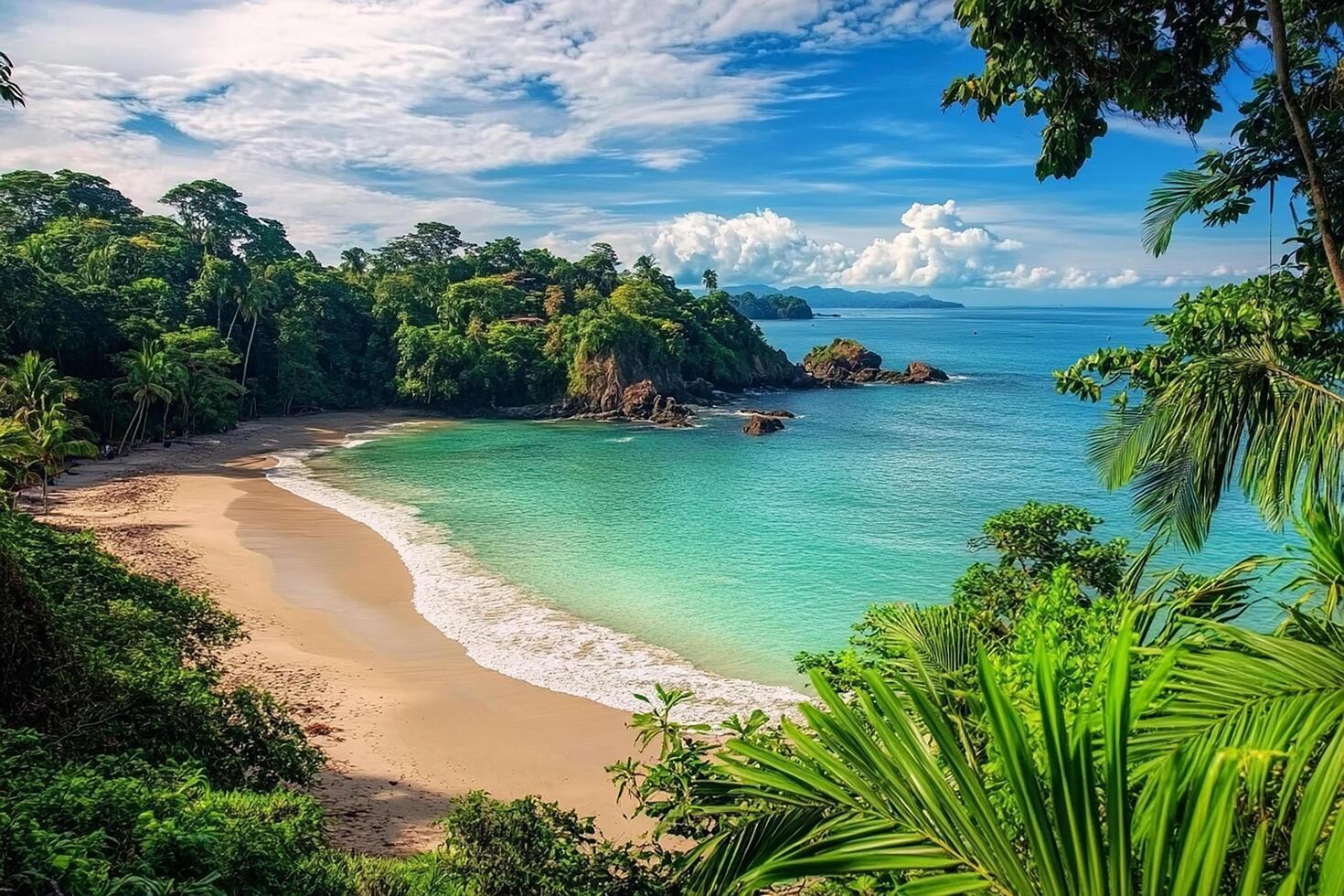 Manuel Antonio National Park Costa Rica is beautif photo beautiful background