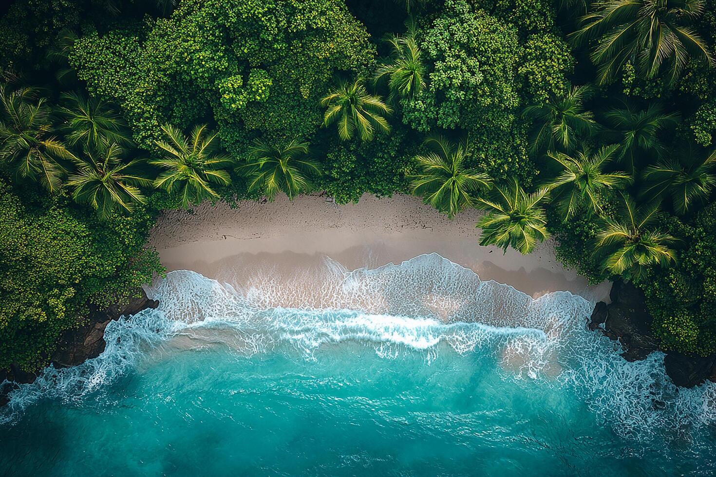 Manuel Antonio National Park Costa Rica top view place beautiful background photo
