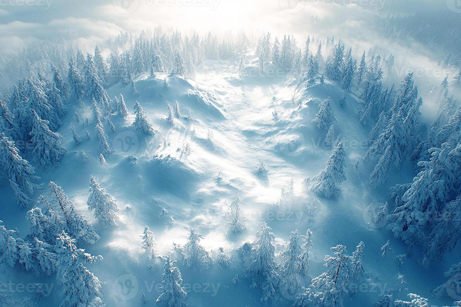 Lapland FinlandSweden top view photo beautiful background