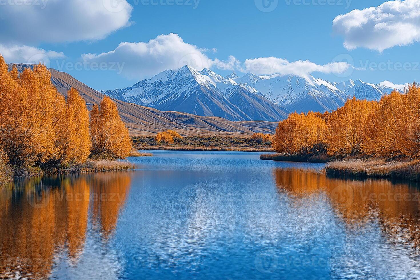 Lake Tekapo New Zealand top view photo beautiful background