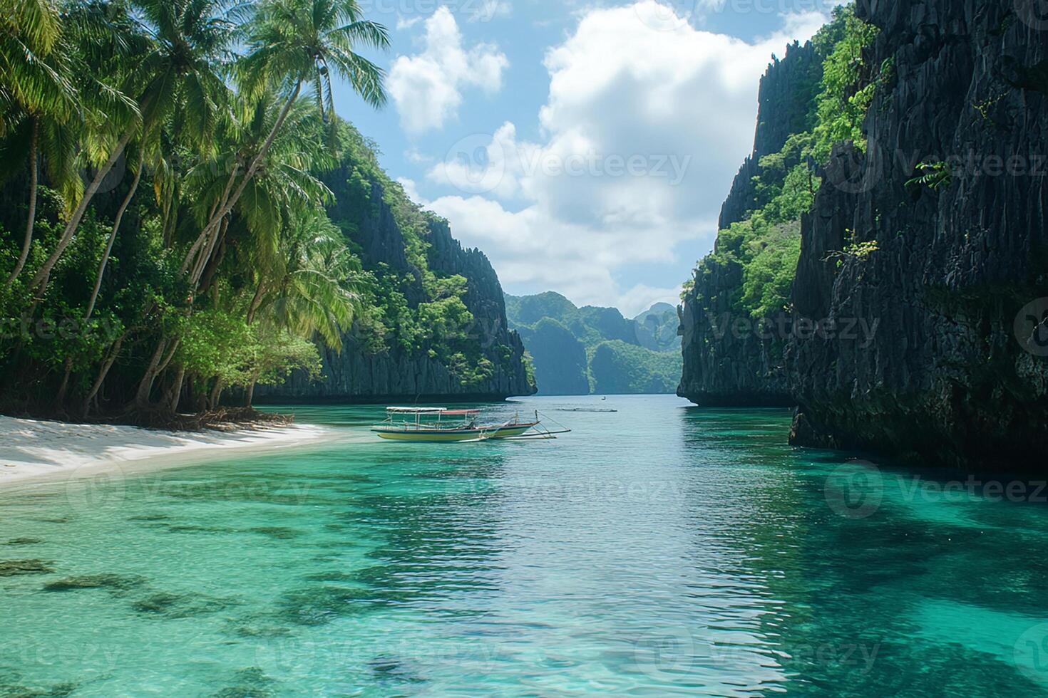 El Nido Philippines is the beautiful tourist photo