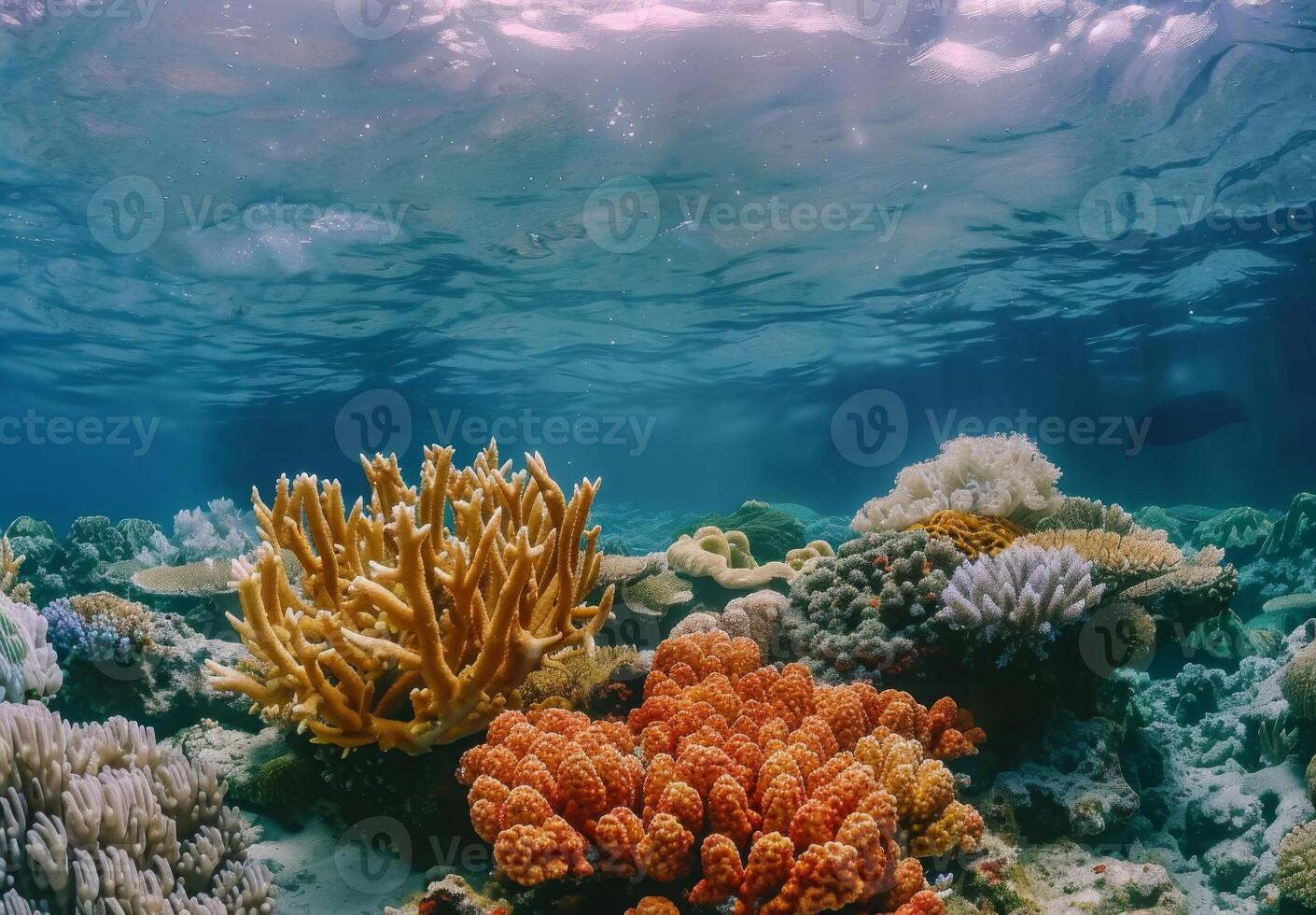 The great barrier reef in the great barrier reef, australia photo