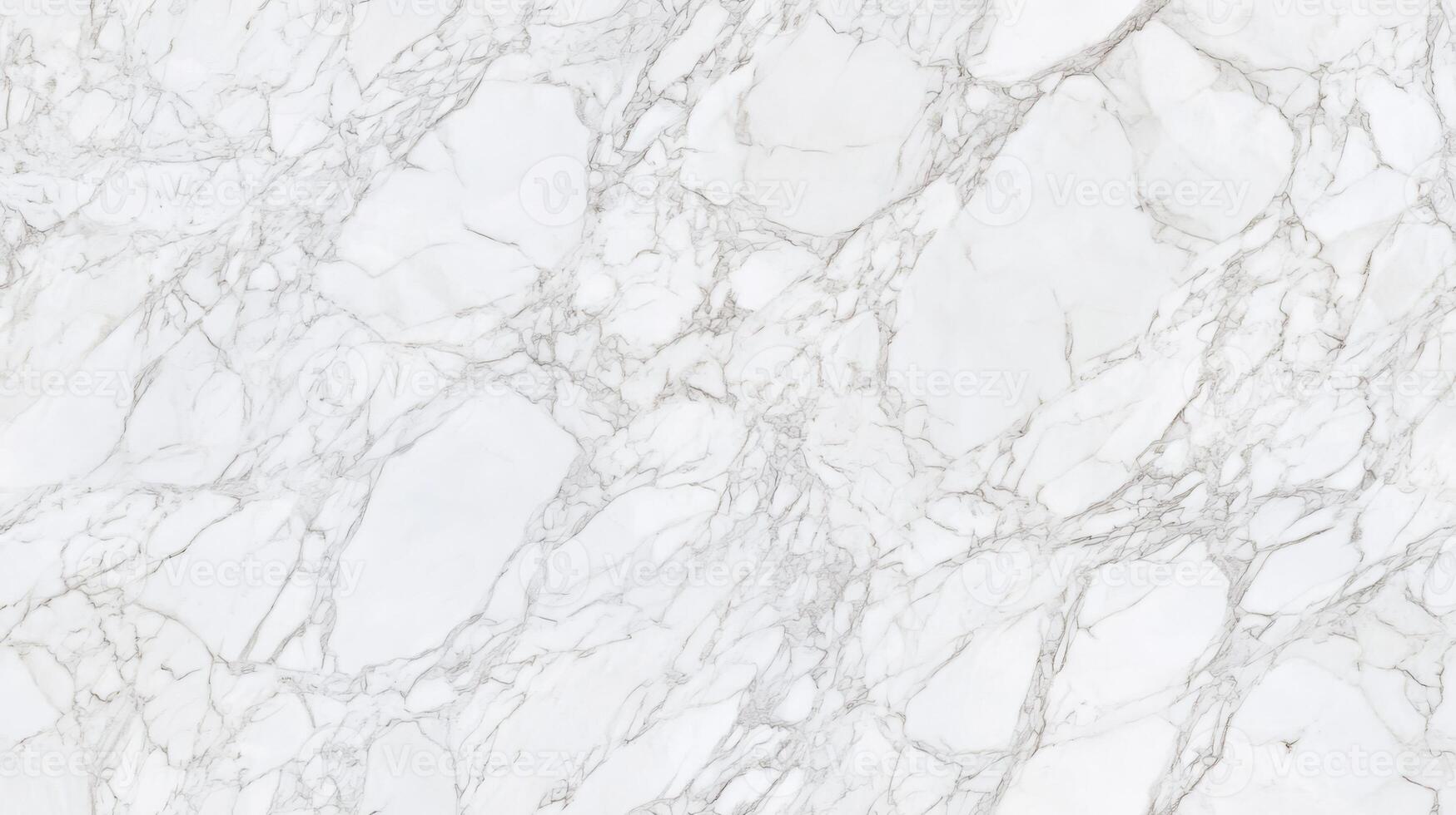 A close-up top view texture of white marble floor with light grey veining, creating a clean and elegant look photo