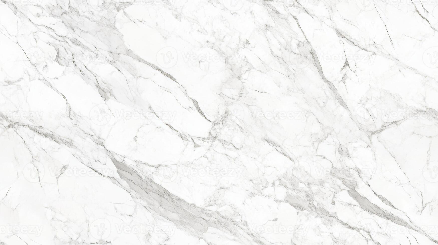 A close-up top view texture of white marble floor with light grey veining, creating a clean and elegant look photo