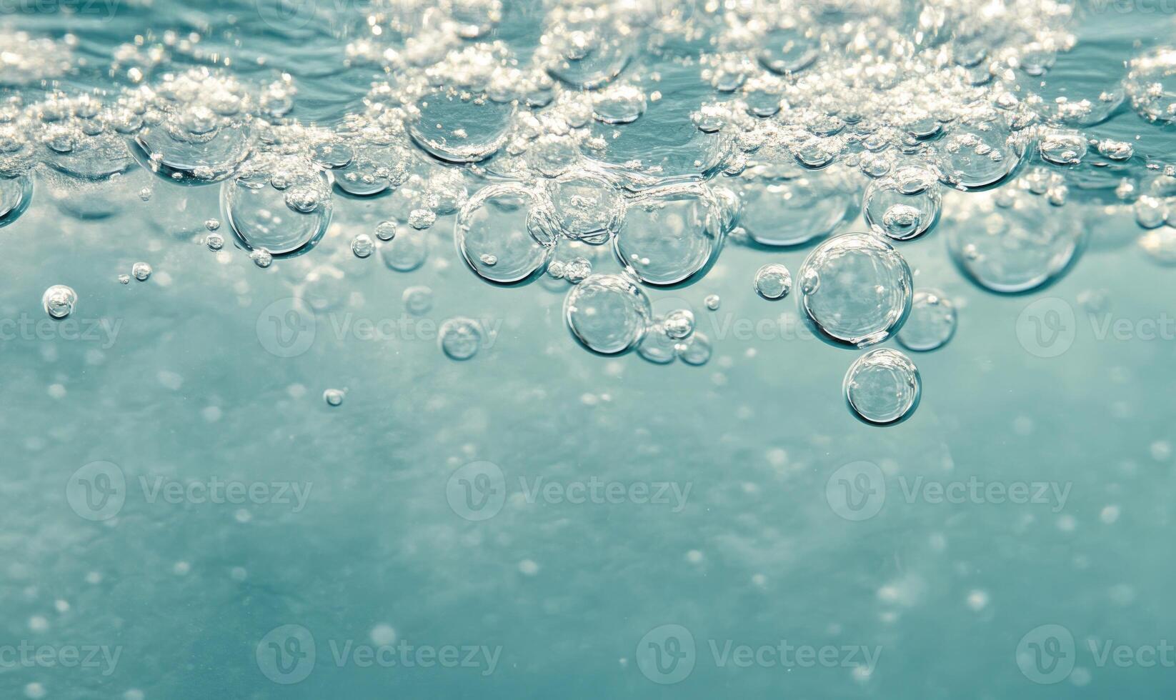 Tablet breaking apart in clear water, close-up photo
