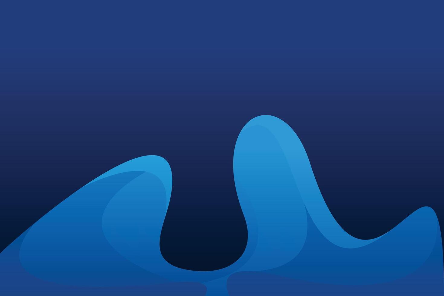 modern wave gradient background vector
