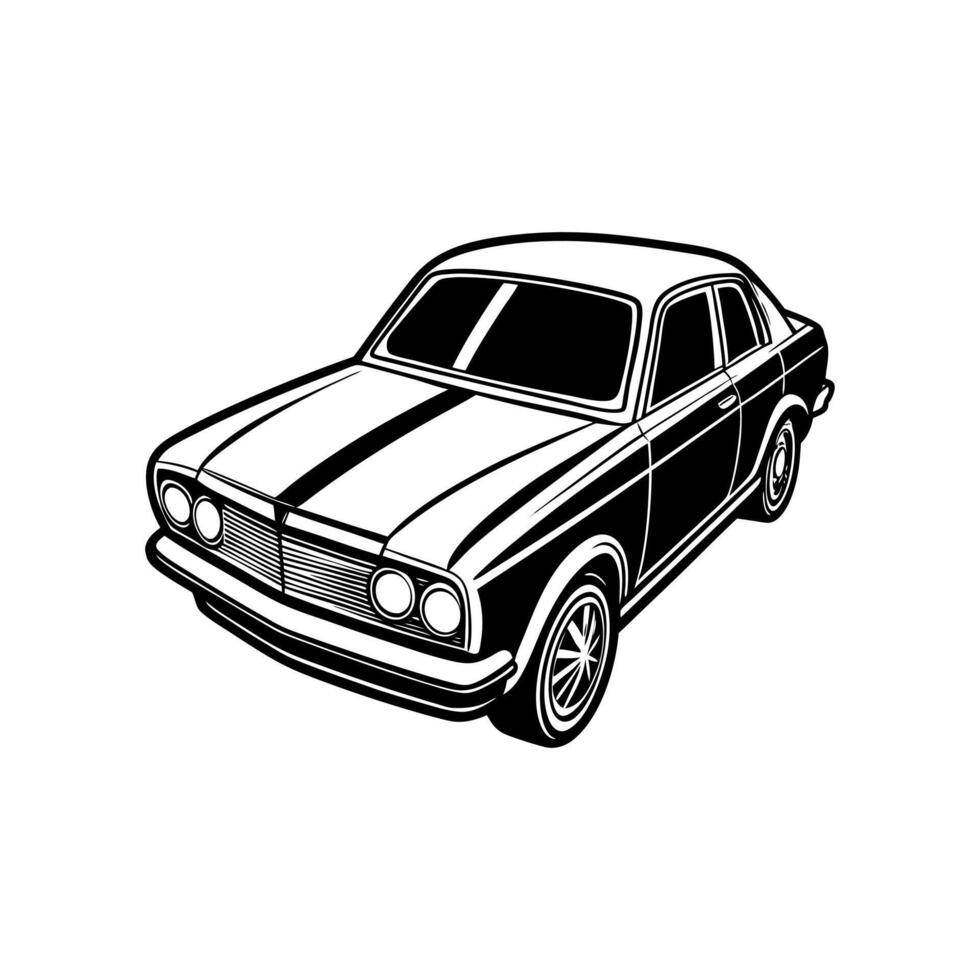 Chic Car Silhouettes vector