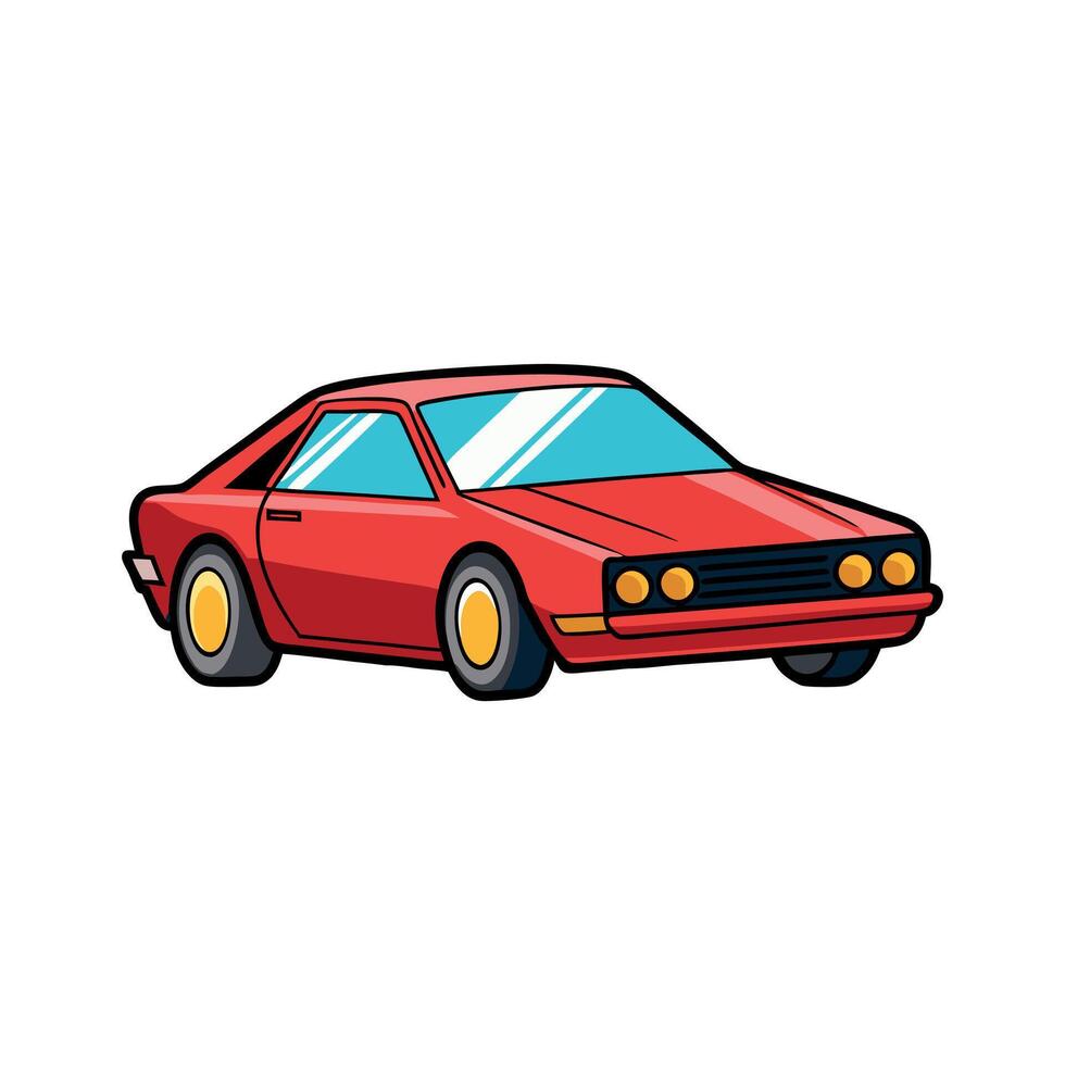 Classic Car Clipart vector