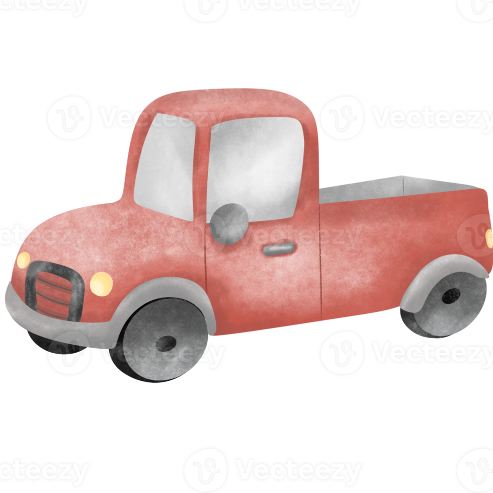 An old pickup truck for farm png
