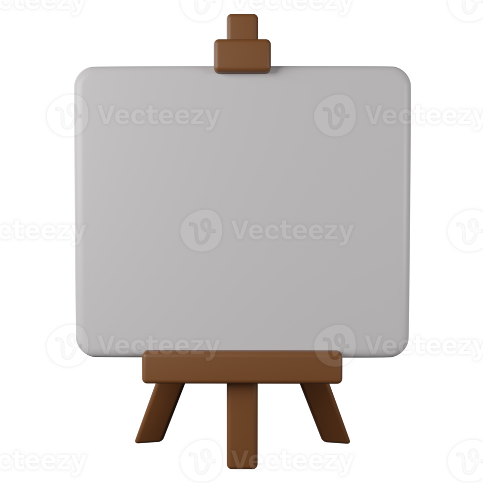 canvas 3d illustration png