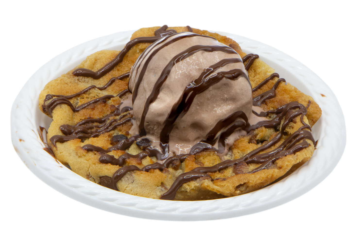 Chocolate cookie dough on transparent background png