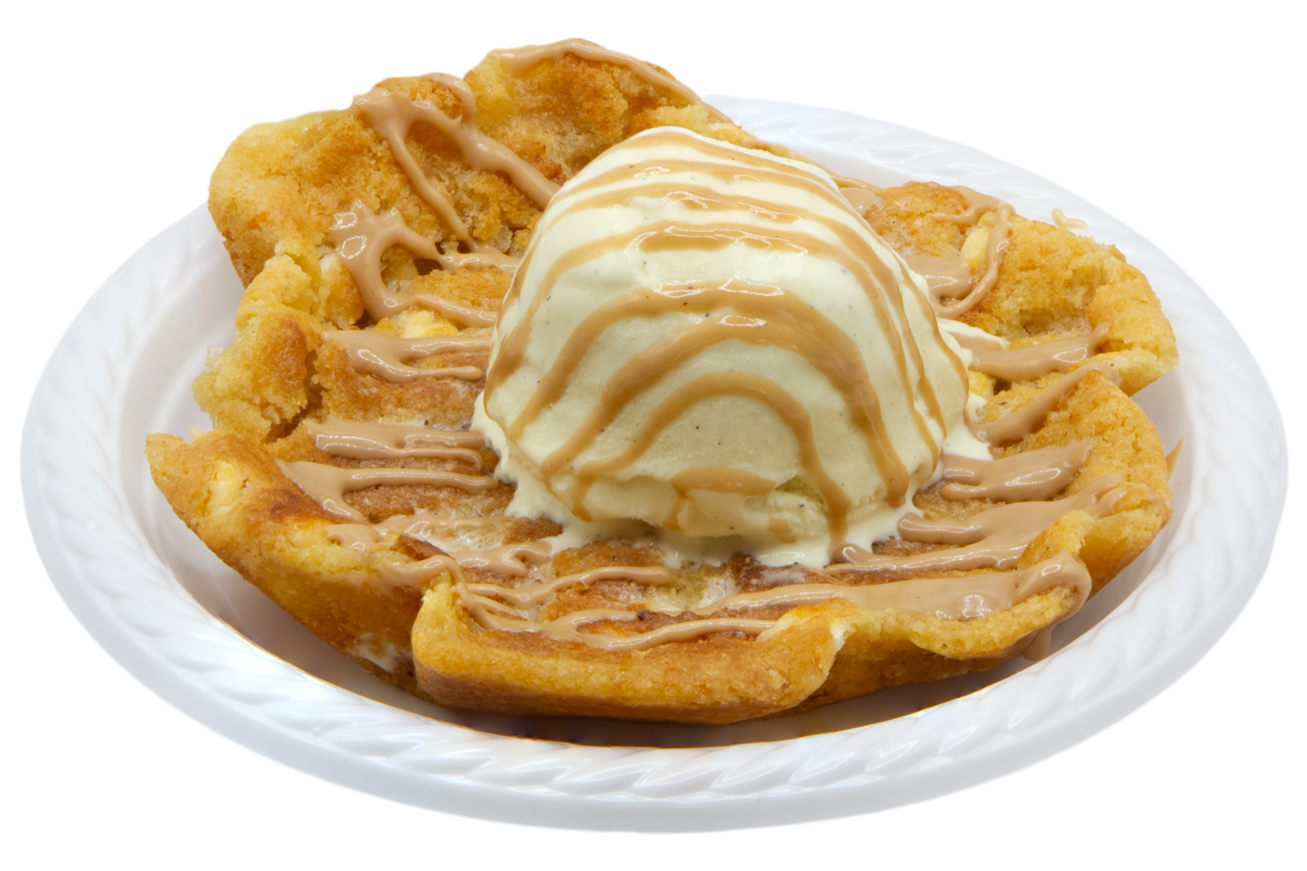 Vanilla cookie dough on transparent background png