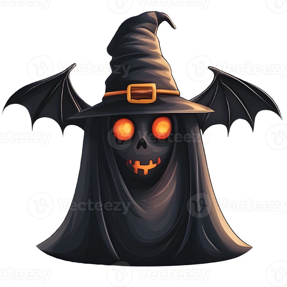 small black evil with red eye png