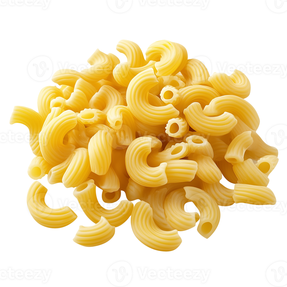 Macaroni Pasta on Transparent File png