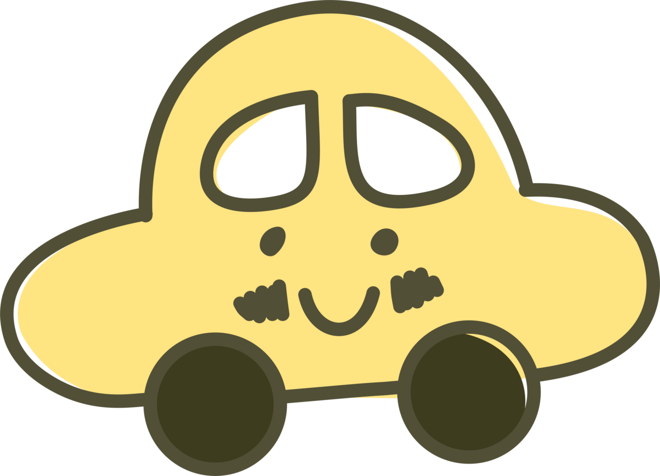 cute clipart colorful car png