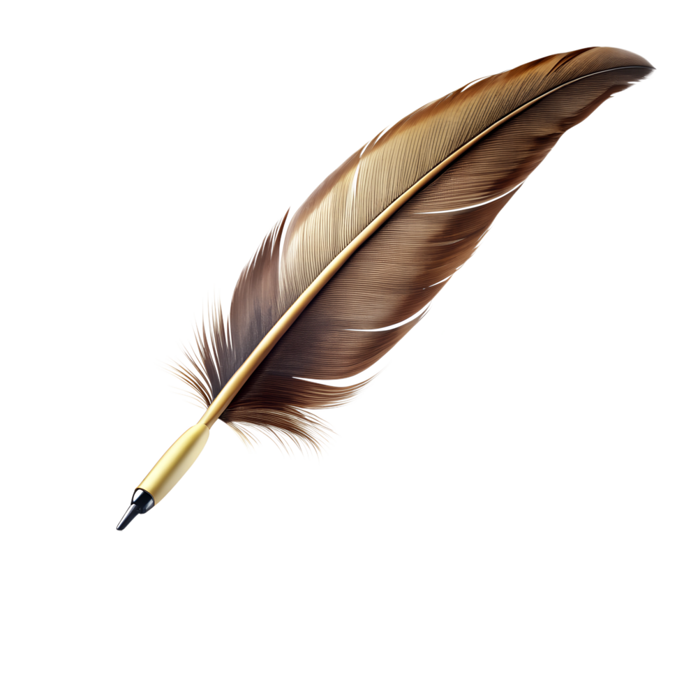 beautiful quill pen png