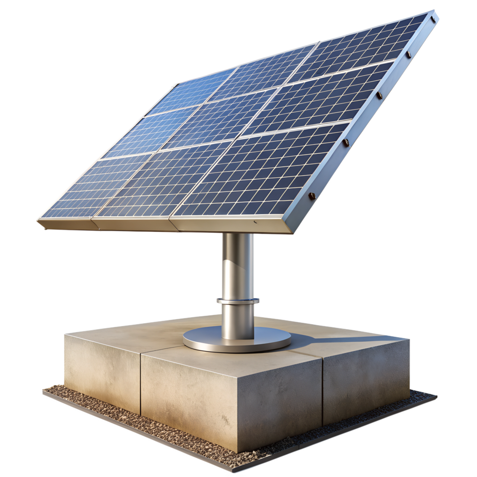 3d solar panel png