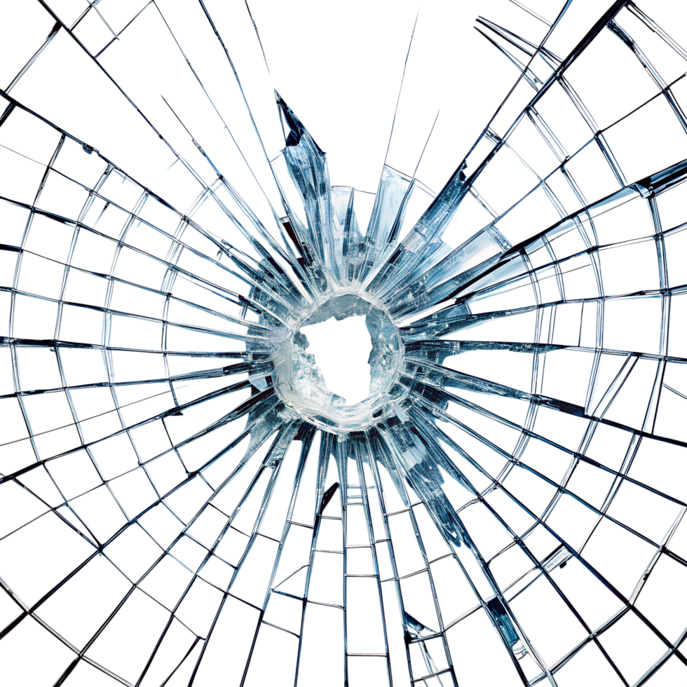 broken glass effect png
