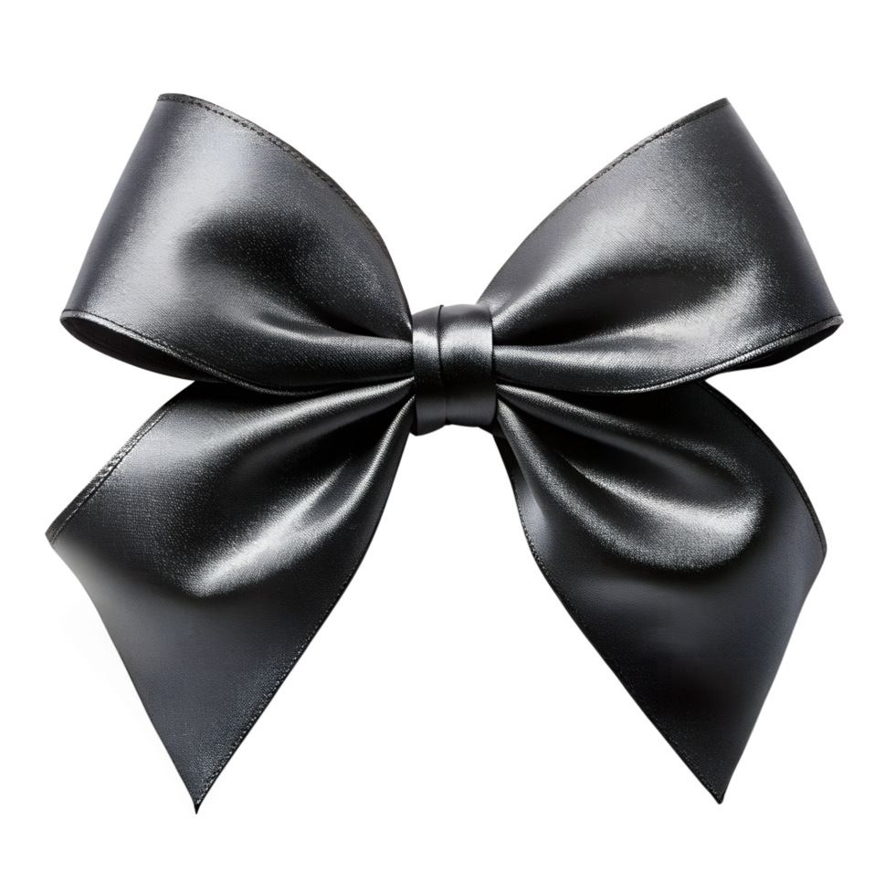 black bow isolated png